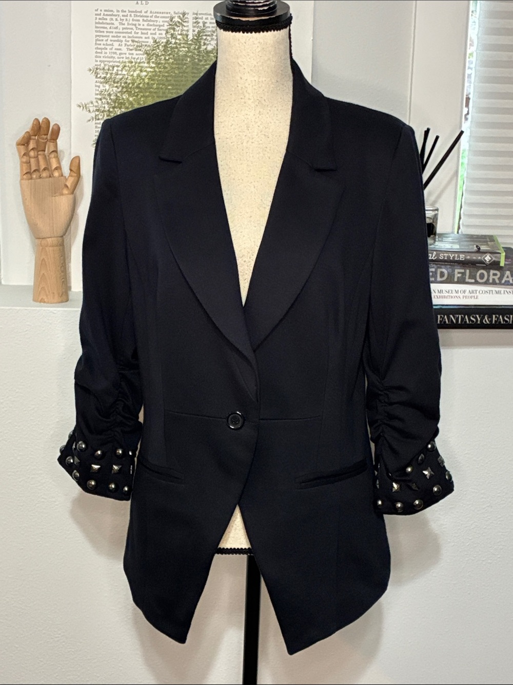 INC Studded Blazer